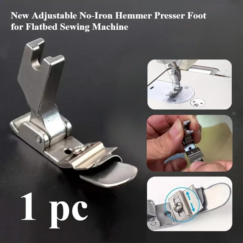 Textile Sewing Machines - Piedino Regolabile Anti-Stiratura per Macchine da
