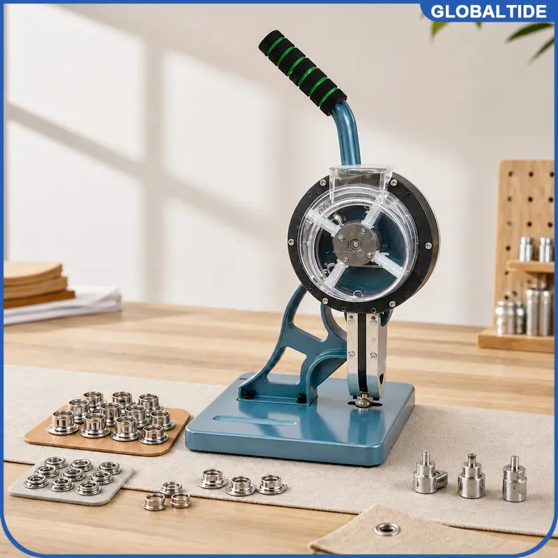 Sewing Machine For Textile - Macchina per Asola Semi-Automatica Senza Anello,