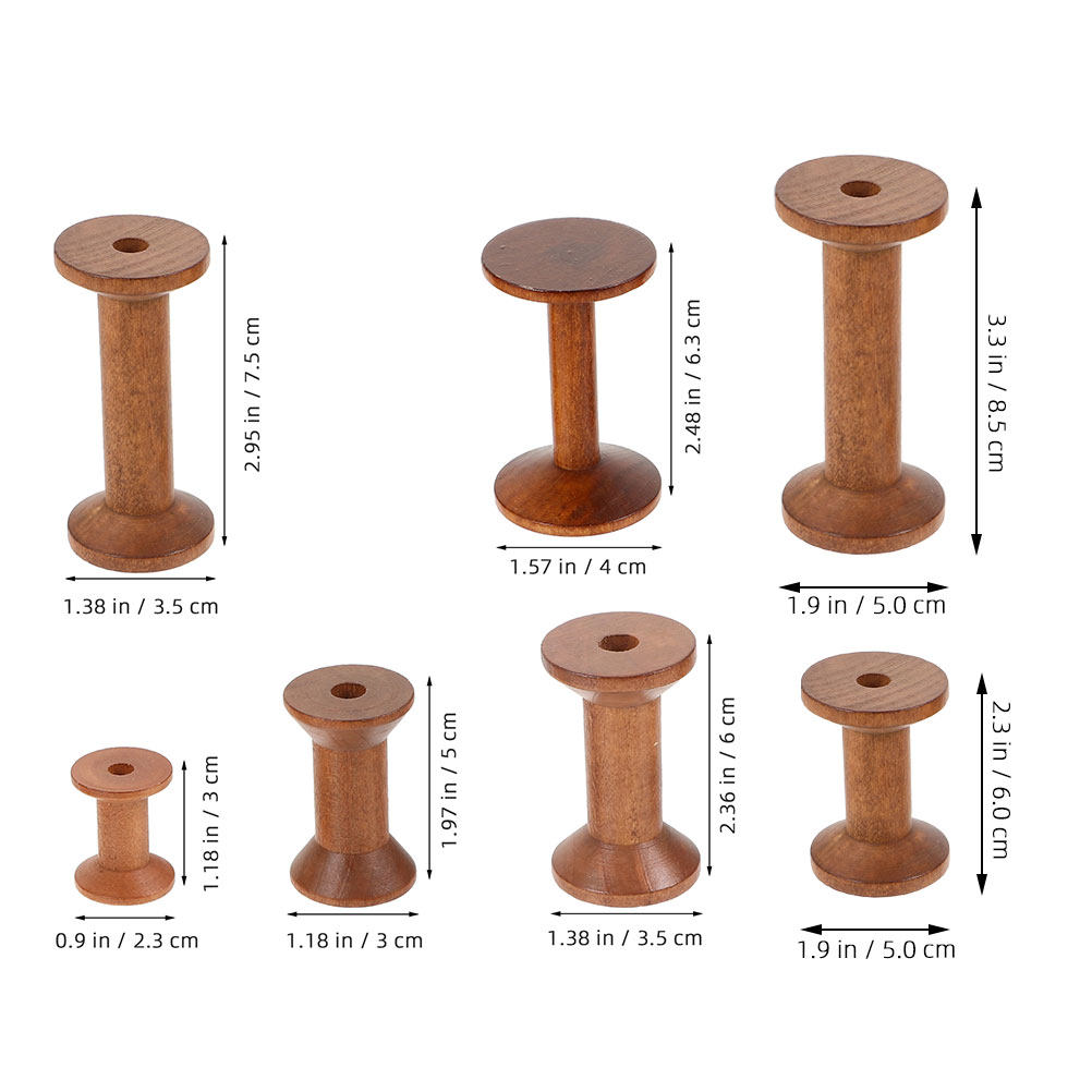 Set di 7 Bobine in Legno Salva - Sewing Knit recensione e prezzo