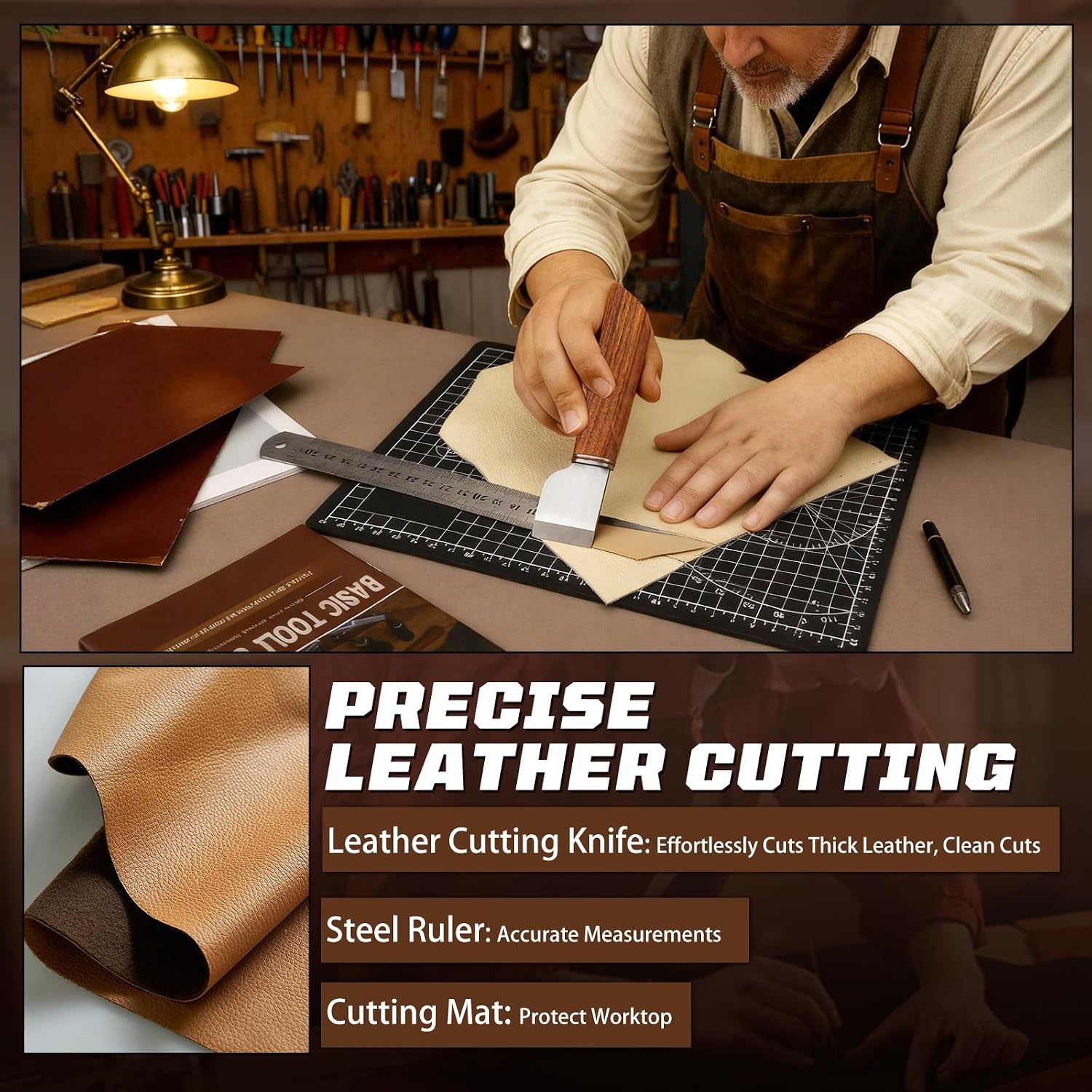 Kit per Lavorazione Pelle, Set - Sewing Custom recensione e prezzo