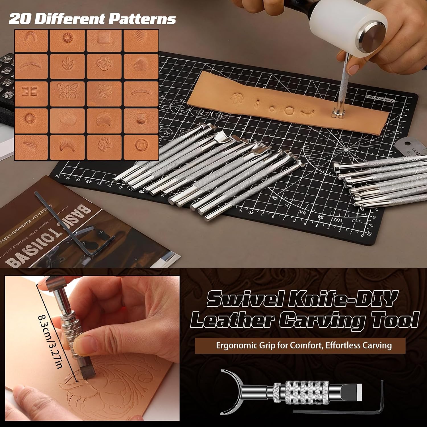 Kit per Lavorazione Pelle, Set - Sewing Custom recensione e prezzo